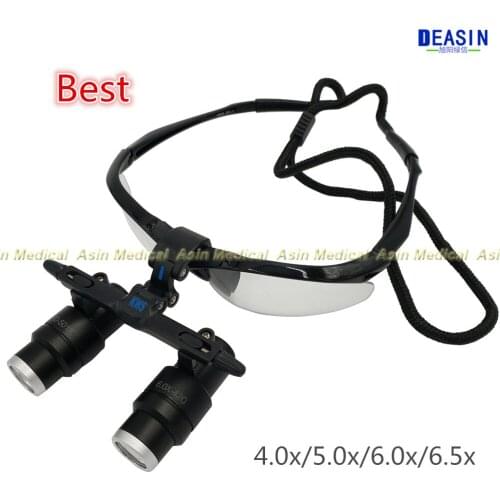 High Quality Kepler Magnifier dental loupes 4.0X/5.0X/6.0X /6.5X with CE FDA approval for Medical surgical Magnifing glass