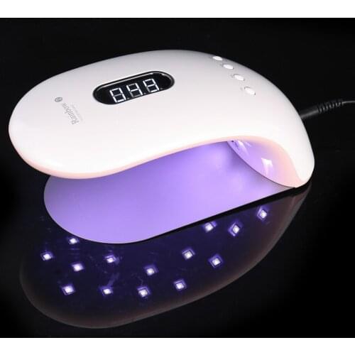 Cappucci 24/36W UV LED Nail Lamp 24 LEDs Nail Dryer For All Gels With 10s/30s/60s 99s Low Heat Model