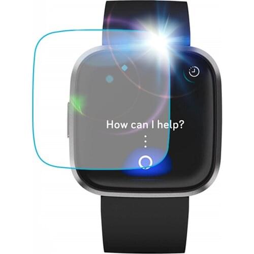 1 Piece Fitbit Versa 2 Smart Watch Tempered Film Clear Film Tempered Glass Screen Protector for Fitbit versa 2 Smart Watch