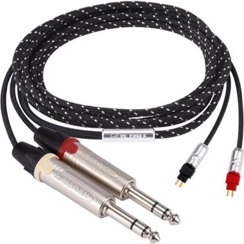 ZY-043 Fanmusic Cable Four-core twisted pair single crystal copper headset upgrade cable 2.5M for HD600 HD650 HD660S