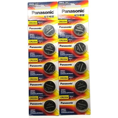 10pcs/lot New Original Panasonic CR2354 Button Cell Batteries DL2354 ECR2354 GPCR2354 3V Lithium Battery CR 2354