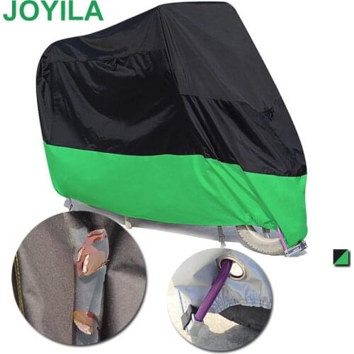 190T Polyester PU Coated Motorcycle Cover Rain-proof Sunshade Indoor Outdoor Rain-proof Dust-proof Bike Cover Seven Colors