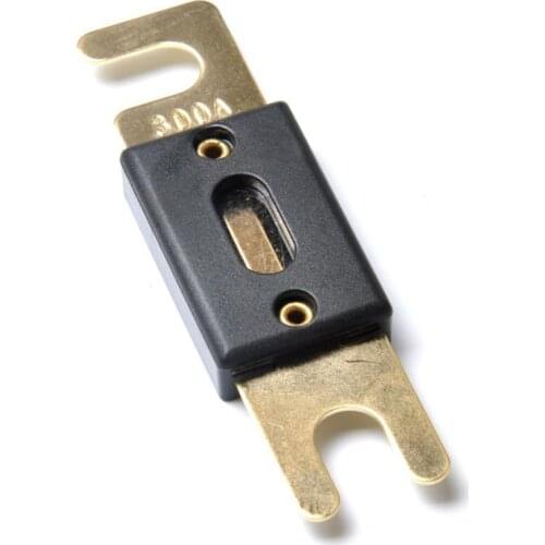 5pcs 300A Car Audio ANL Blade Fuse Kit Gold Plated Auto Repair Parts