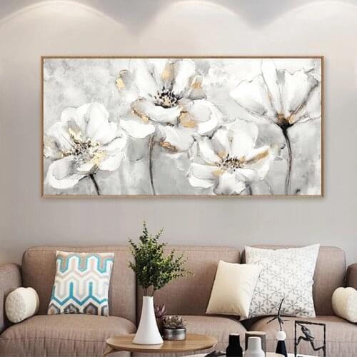 Abstract Flower 5D Diamond Painting Retro Big Size Full Square Round Drill Embroidery Fashion Home Decor Large Painting