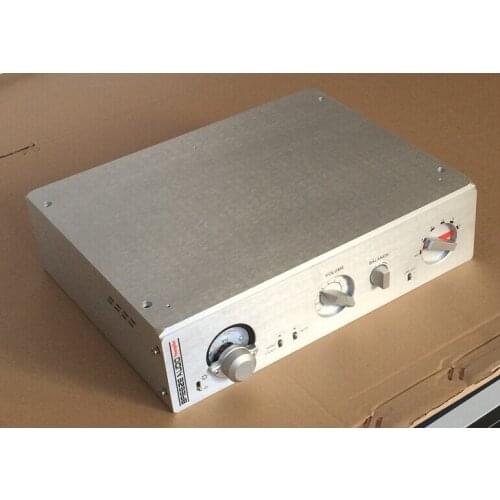 BZ3208A All Aluminum Housing Luxury with VU meter amplifier chassis DIY Box Pre-Amp Case Enclosure