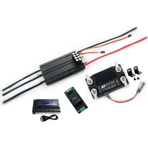 Maytech Electric Surfboard 300A ESC Efoil Hydrofoil 14S 58.8V Speed Controller with 300A 85V Anti-spark Switch