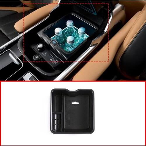Car Interior Central Storage Box Door Phone Glove Armrest Box Cover Trim Accessories For Land Rover Range Rover Sport Vogue 18