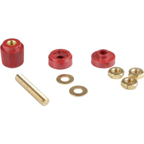 JS-555 M8 8MM Copper Posts Terminal Binding Post Blocks Power Supply Terminals Welding Machine Inverter Post Connector