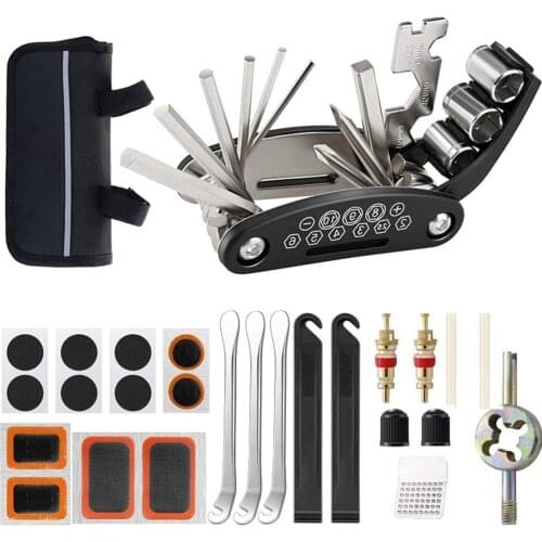Multifunction Bicycle Tools Sets Mountain Bike Repair Tool Kit Wrench Screwdriver Bicycle Multi Repair Tool Kit Hex Spoke Wrench