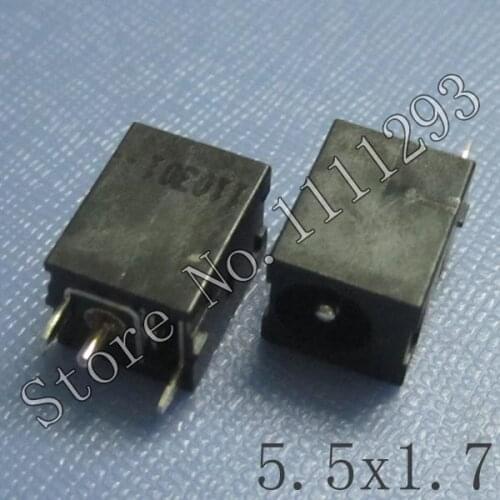 10pcs/lot DC Power Jack Connector for Acer S220HQL monitor or All-in-One PC Desktop 5.5x1.7