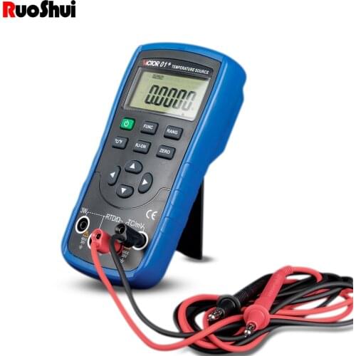 RuoShui 01 Temperature calibrator Source simulates thermocouples RTDs volts ohms synthesizer signal generator Electrical