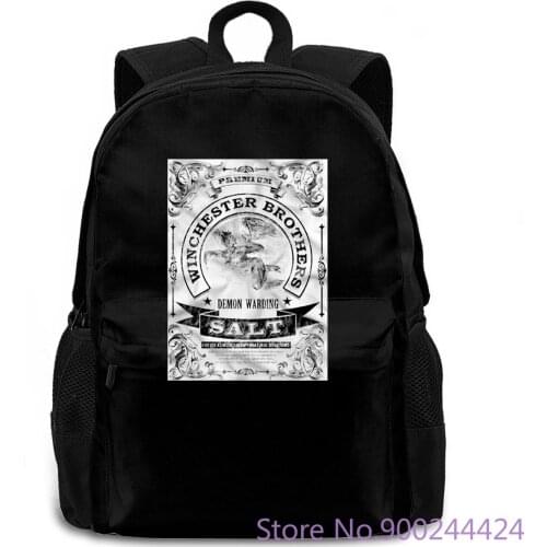 E1SYNDICATE SUPERNATURAL MUGSHOT SAM DEAN WINCHESTER SALT 2340c Cheap Sale women men backpack laptop travel school adult