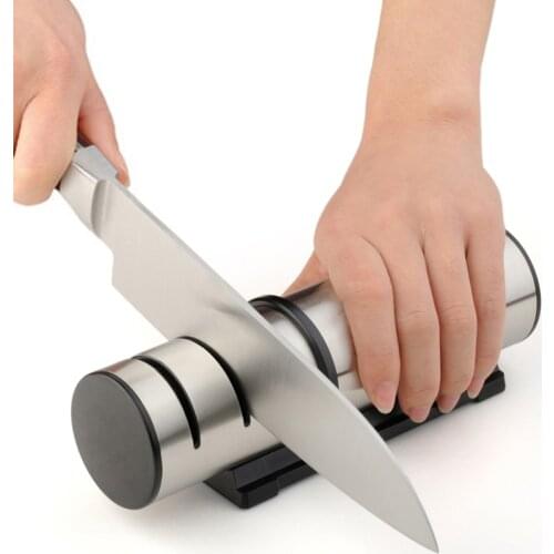 XYj Professional Knife Sharpener 3 Stages Sharpener Knife sharpening Tools Sharpening Stone Stainless Steel Blades