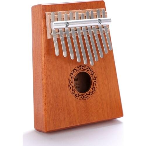 10 Key Kalimba Steel Key Wood Bridge Steel Tuning Hammer Musical Instrument Part Learner Musical Instrument Kit