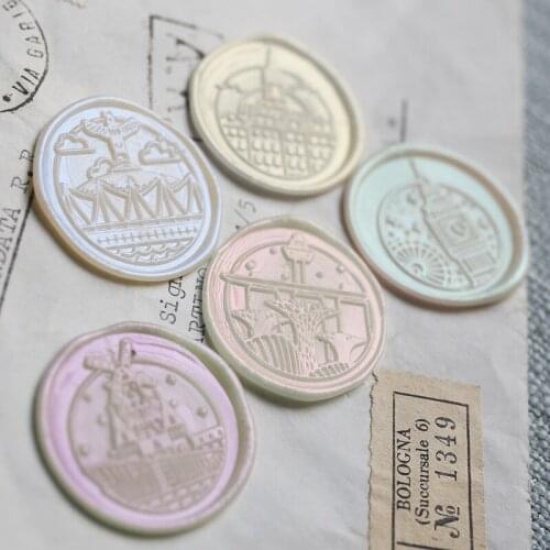 180 Pcs Retro Wax Seal Beads Colorful Wax Beads Envelope Sealing Decorative for Letter Invitation Card Wax Stamp Making Tools