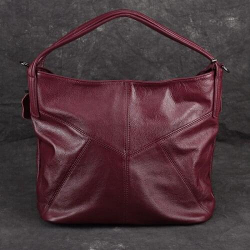 2020 Fashion Korean style genuine leather shoulder bags top layer cowhide handbag women Messenger bag Quality assurance