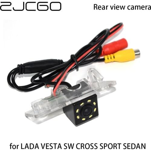 ZJCGO Car Rear View Reverse Backup Parking Reversing Camera for LADA VESTA SW CROSS SPORT SEDAN