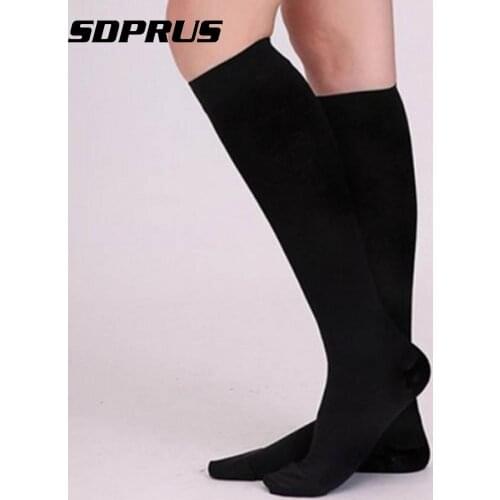 Stockings Women Men Antifatigue Compression para varices Stockings Pressure Knee Socks Toe Thigh Leg Varicose Vein Stocking