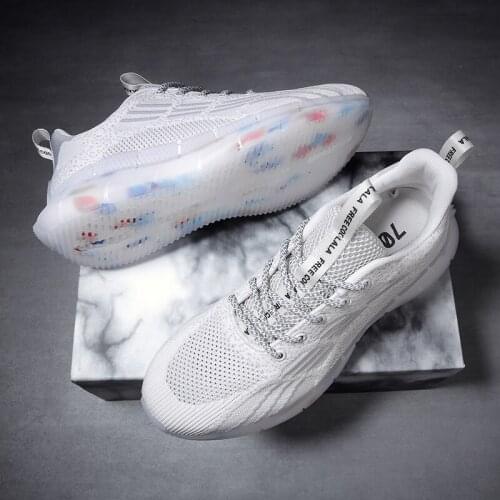 Deportivas mens sneaker ultra white breathable shoes hop la light hip espadrilles air human casual sportiva luxury masculino in