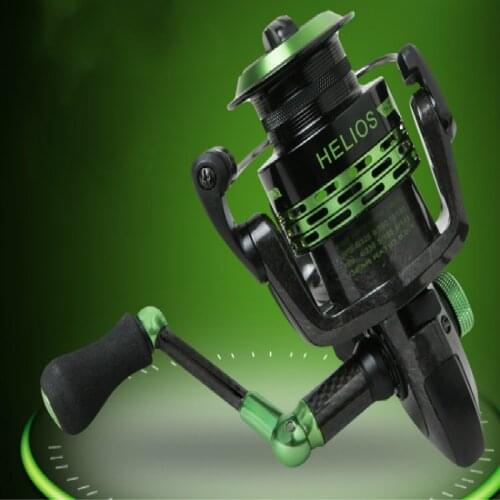 Spinning Wheel Baitcasting Wheel Anti-fishing Line Knotting All Metal 9 Ball Bearings Upgrade 1000-4000 Series Fishing Reel Pesa