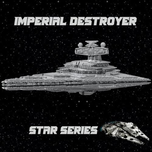 Imperial Destroyer Model Building Blocks Star Destroyer Movie Star set Wars Warship Bricks Set Children Toys Gifts