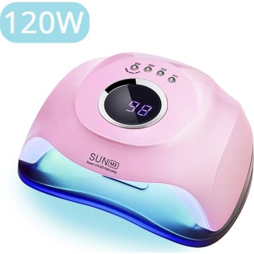 120/54/36W Nail Drying Lamp Nail Lamp UV Lamp With Sensor 90s/60s/30s/10s Timer For Curing UV Gel Varnish Nail Tools