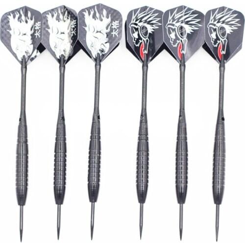 3pcs/Lot 23g/160mm Nickel Plating Darts Harrow Point Wing Needle Barrel Throwing Dart Set with Plastic Darts Shaft+Laser Leaf