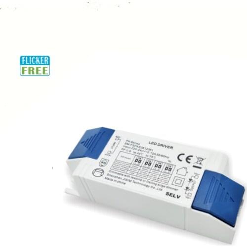 Synchronous Dimming 0-100% No Flicker Driver AC to DC Convertor with Leading or Trailining for Scene Lighting Countrol