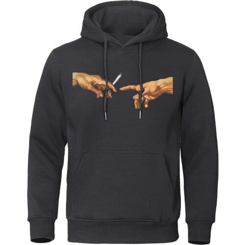 Michelangelo Hoodies Men Harajuku Funny Art Print Hoodie Streetwear Hip Hop Autumn Hoody Homme Brand Pullovers