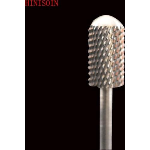 10 pcs Carbide Nail Drill Bit - Large Barrel Smooth Top Bit