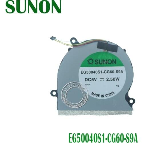 Laptop CPU Cooling Fan EG50040S1-CG60-S9A DC5V 2.50W 4Pin for HUAWEI Matebook 13 SOLHQ23300013000