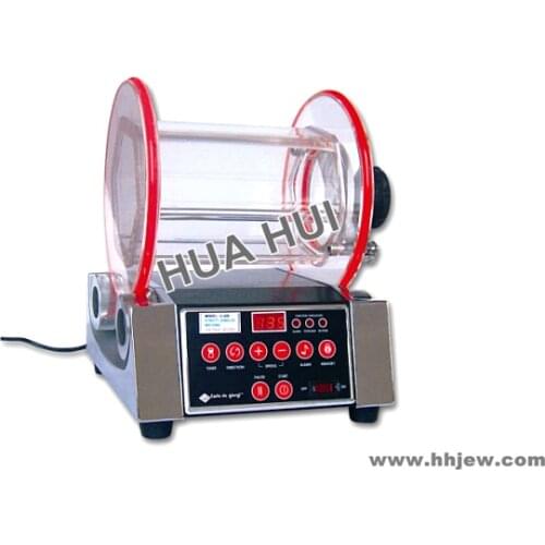8kg 4 variable speeds Rotary Tumbler,Polishing Machine, Jewelry Making Tools Jewellery Polishing Magnetic Polisher