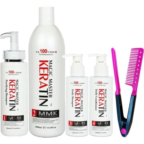 Highest Cost-Performance MMK Magic Master Keratin Set For hair straigthening