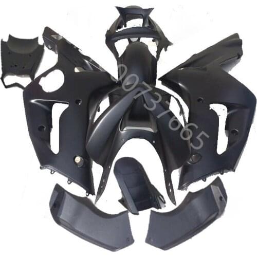 High qualy ABS Injection Fairing Fit for Ninja ZX6R 636 03-04 ZX-6R 2003-2004 6R 03 04 ZX 6R 2003 2004 black Fairing