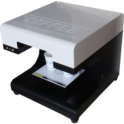 High Speed 2 Cups of Coffee Printer Edible Coffee Printing Machine with Wifi Optional for Cappuccino Latte Beverage Tea Bread