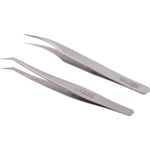 1Pcs Stainless Steel Eyebrow Tweezer Eye Brow Trimmer Eyelash Clip Face Hair Removal Cosmetic Beauty Makeup