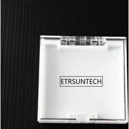 100pcs Square Packing box for eyelash blank eyelashes plastic package all transparent lid Eyelashes DIY packing box F2762