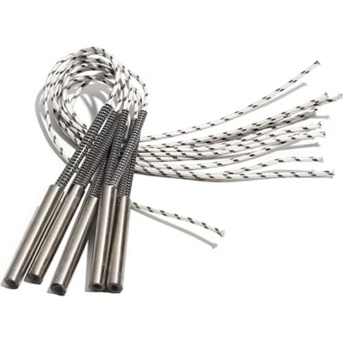 5PCS 9mm 98~115mm 316 Stainless Steel High Density 110V/220V/380V Single Head Dual Cartridge Heater 360W/380W/400W/420W