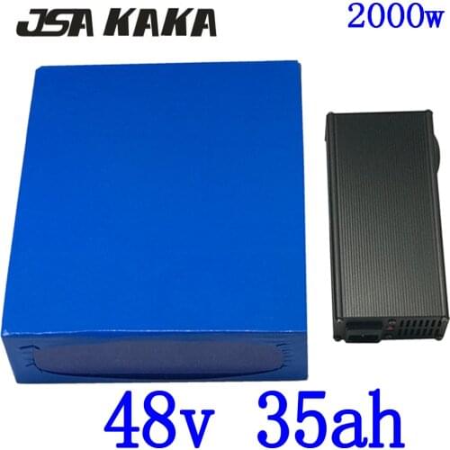 48V battery 48V 35AH electric bike battery 48v 30ah 35ah Lithium ion battery 48V 1000W 2000W electric scooter battery+5A charger