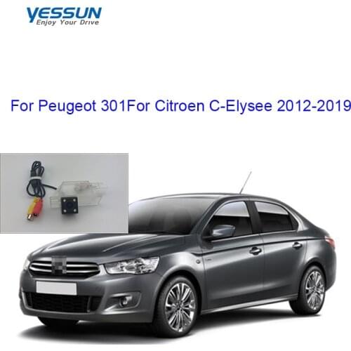 Yessun Rear view Camera For Peugeot 301 For Citroen C-Elysee 2012-2019 CCD camera/car license plate camera