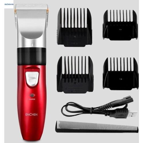 2021 ENCHEN Sharp Hair Trimmer Electric Hair Cutter Home USB Fast Charging Hair Clipper Cordless Rechargeable Ceramic Cutting