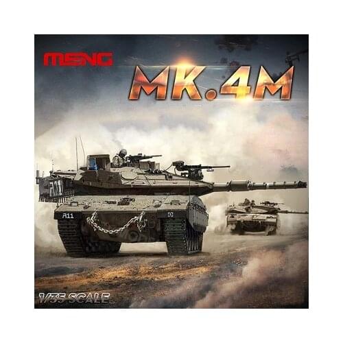 Meng TS-036 1/35 Israel Main Battle Tank Merkava Mk.4M w/Trophy Active Protection System Assembly Tank Model Kit For Adults DIY