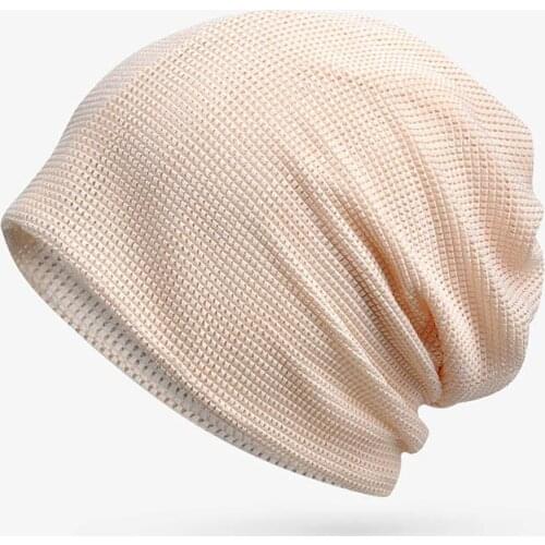 2018 New Brand Spring Autumn Winter Warm Hat Knitting Women Men Cap Wool Solid Elastic Beanie Skullies Beanies Hedging Hats Bone