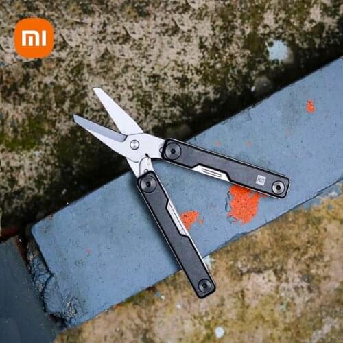 Original Mi 10-In-1Blade Multifunctional Knife Folding Pliers Beer Opener Scissors Portable Tools Huohou navaja Stainless Steel