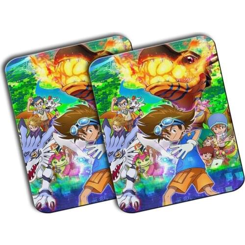 PACK 2 LARGE DIGIMON ADVENTURE mousepad raton