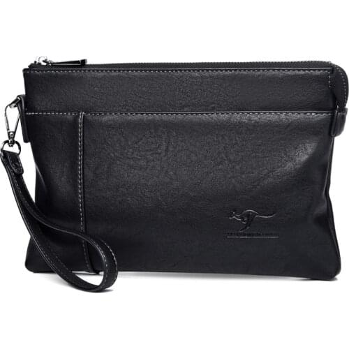 New Luxury Brand Men Clutch Bag Leather Large Capacity Men Wallets Cell Phone Pocket Passcard Purse Multifunction Wallet For Men