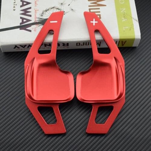 2PCS High Quality Aluminum Steering Wheel Shift Paddle Shifter Extension For Bmw F30 F10 X1 X4 Z4 2 3 4 5 6 series car styling