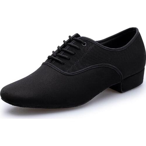 Comfort Mens Modern Dance Shoes Oxford Cloth Men Square Dance Sports Shoes Flat Ballroom Dance Mode GB Dance Shoes Sneaker