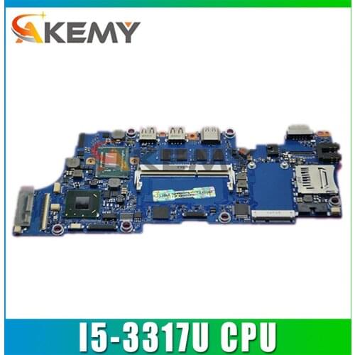 AKEMY FAU2SY1 A3267A For toshiba Portege Z935 Z930 laptop motherboard SLJ8E HM77 DDR3 SR0N8 I5-3317U CPU Onboard