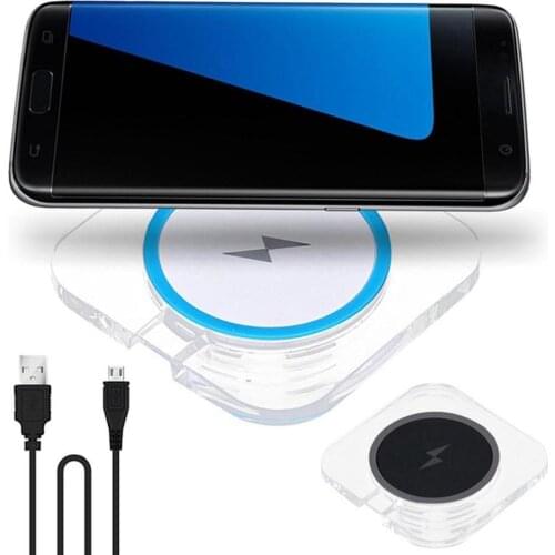 5W QI Quick Charging Wireless Fast Charger usb QC 3.0 Mobile phone Station For iphone samsung s9 xiaomi